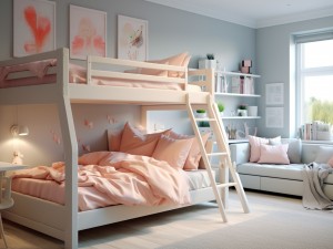 Küçük Alanlar İçin İki Kişilik Çocuk Odası Önerisi